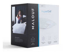 HyperChill White Queen Pillow Protector - Ornate Home