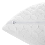 HyperChill White Queen Pillow Protector - Ornate Home