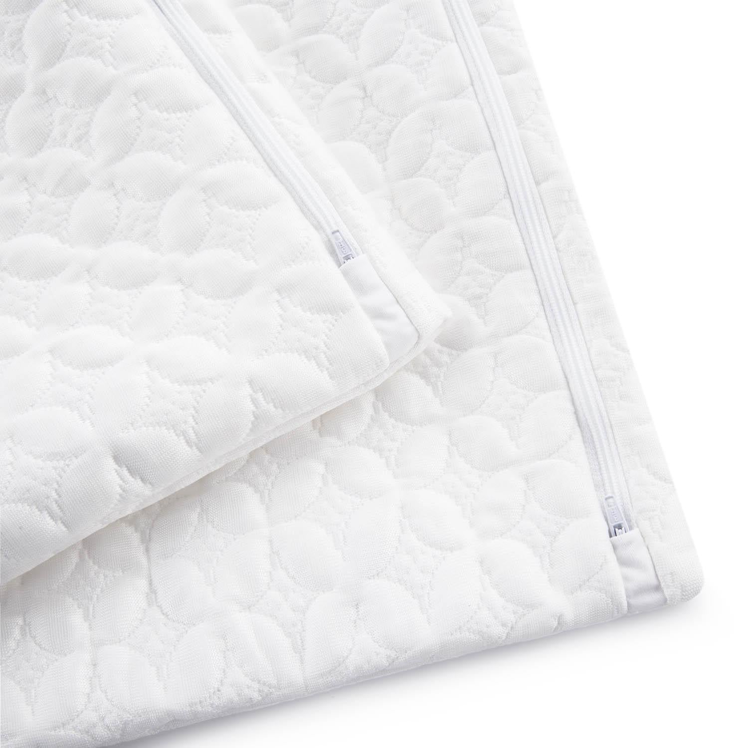 HyperChill White Queen Pillow Protector - Ornate Home