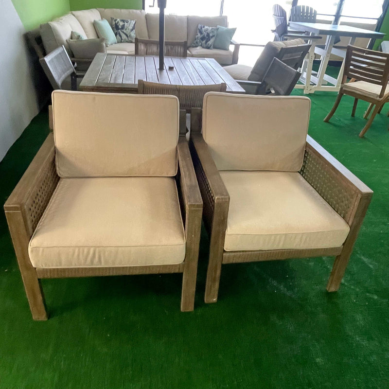 Barn Cove Lounge Chair w/ Cushion (Set of 2)