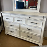 Kanwyn Whitewash Dresser - Ornate Home