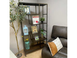 Frankwell Brown/Black Bookcase - Ornate Home