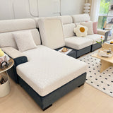 Polar Fleece Stretch Seat Cushion Covers, Couch Cushion Covers Slipcover, Sofa Cushion Protector Covers
