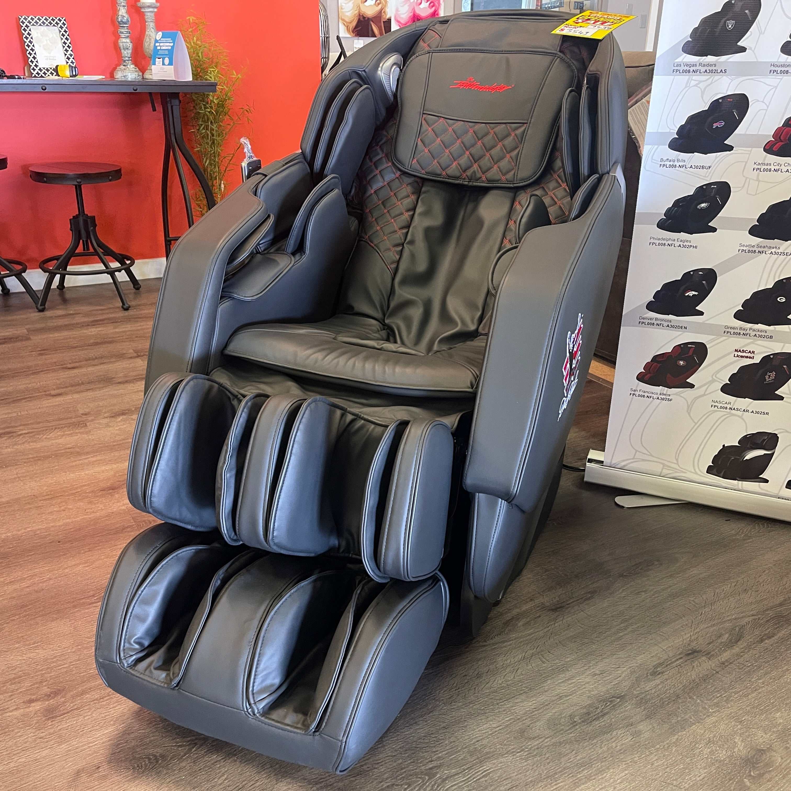 FPL008-NASCAR-A302SR Massage Chair - Ornate Home