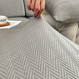 Cooling Stretchy Replacement Couch Cushion Covers for Sectional, Individual Couch Seat Cushion Covers