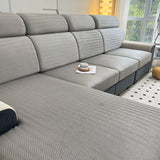 Cooling Stretchy Replacement Couch Cushion Covers for Sectional, Individual Couch Seat Cushion Covers