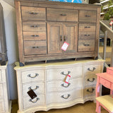 Arlendyne Antique White Dresser - Ornate Home