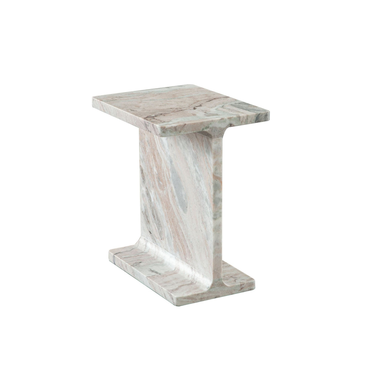 Iris Marble Side Table - Ornate Home