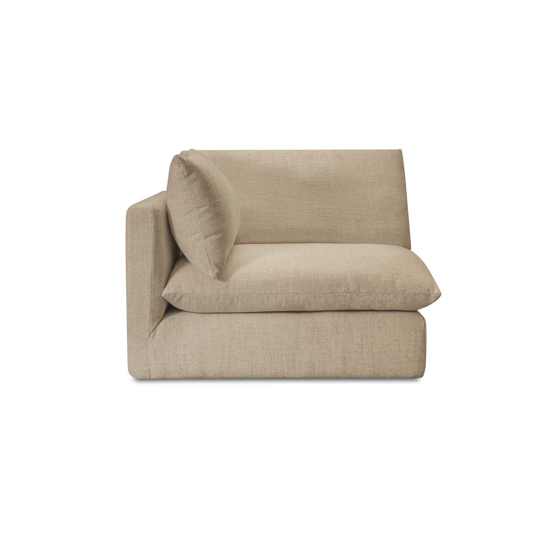 Townes Sand Right Arm Facing Chair