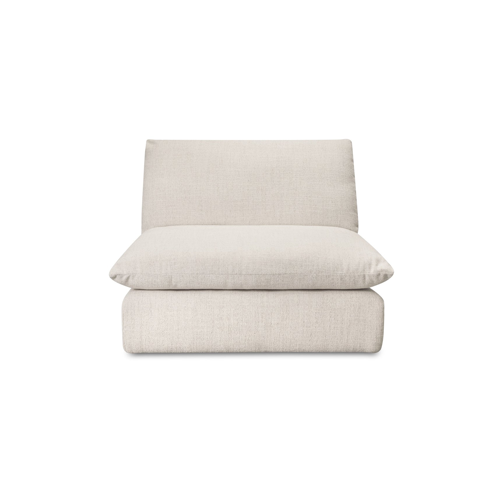 Townes Flecked Ecru Slipper Chair