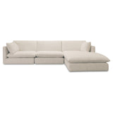 Townes Flecked Ecru Lounge Modular Sectional