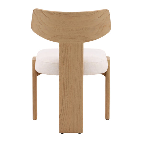 Ian Cream/Natural Dining Chair (Set of 2) - Ornate Home