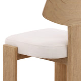 Ian Cream/Natural Dining Chair (Set of 2) - Ornate Home