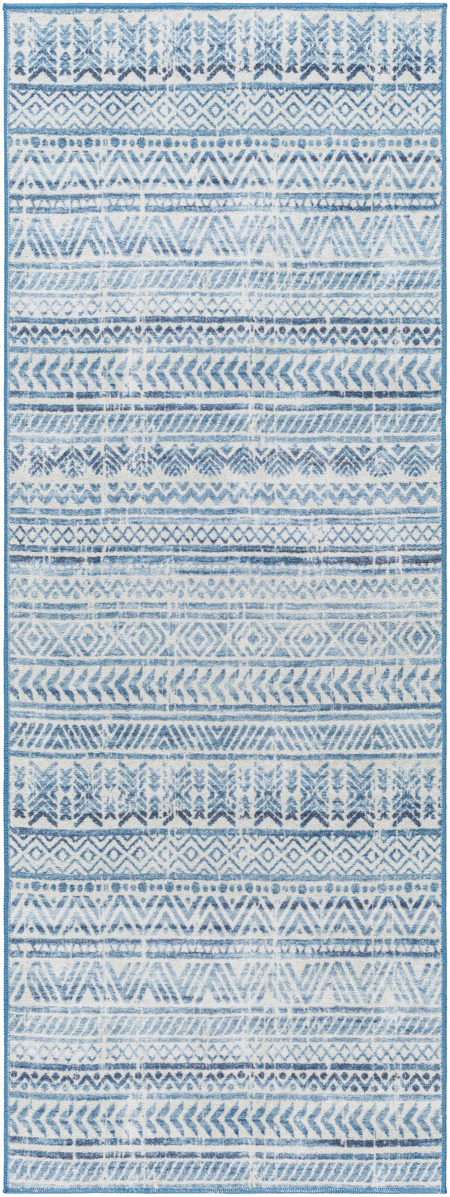 Ianna Arctic Stone Washable Area Rug - Clearance - Ornate Home