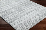Ianna Light Gray Washable Area Rug - Clearance - Ornate Home
