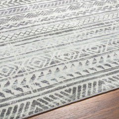 Ianna Light Gray Washable Area Rug - Clearance - Ornate Home