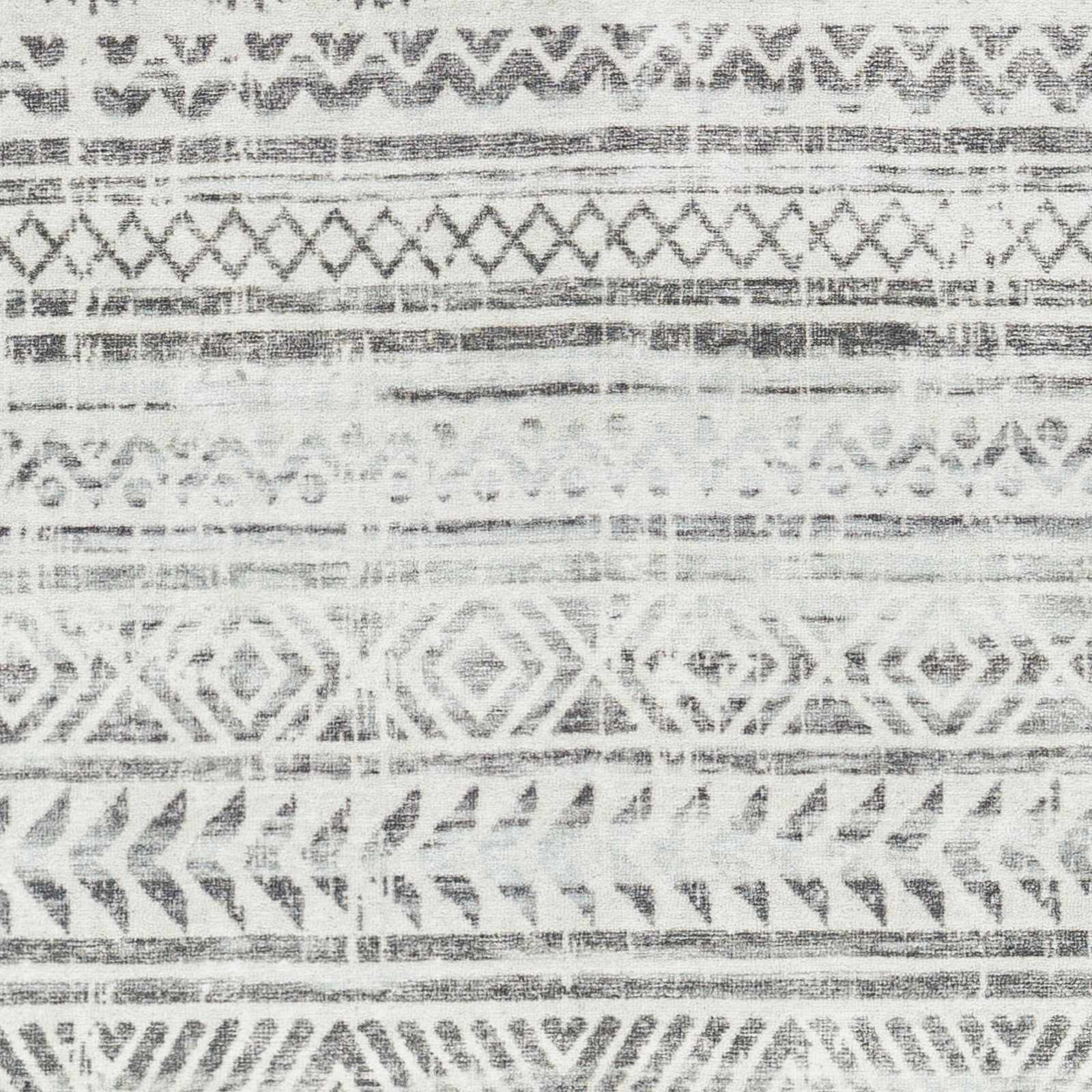 Ianna Light Gray Washable Area Rug - Clearance - Ornate Home