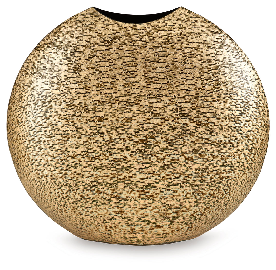 Iansboro Antique Gold Finish Vase (Online Special Price) - Ornate Home