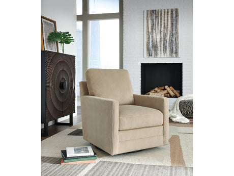 Icaman Sand Swivel Chair (Online Special Price) - Ornate Home