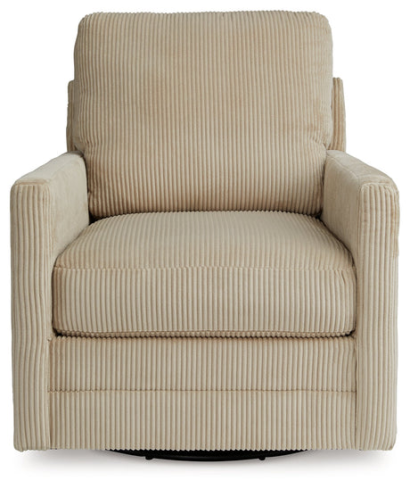 Icaman Sand Swivel Chair - Ornate Home
