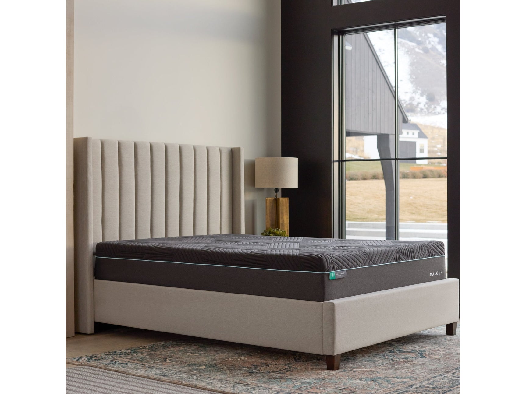 Ice Cloud AeroFlex Gray Queen Mattress - Ornate Home