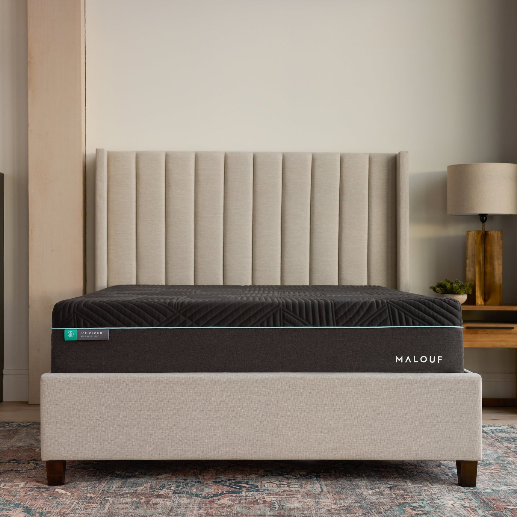 Ice Cloud AeroFlex Gray Queen Mattress - Ornate Home