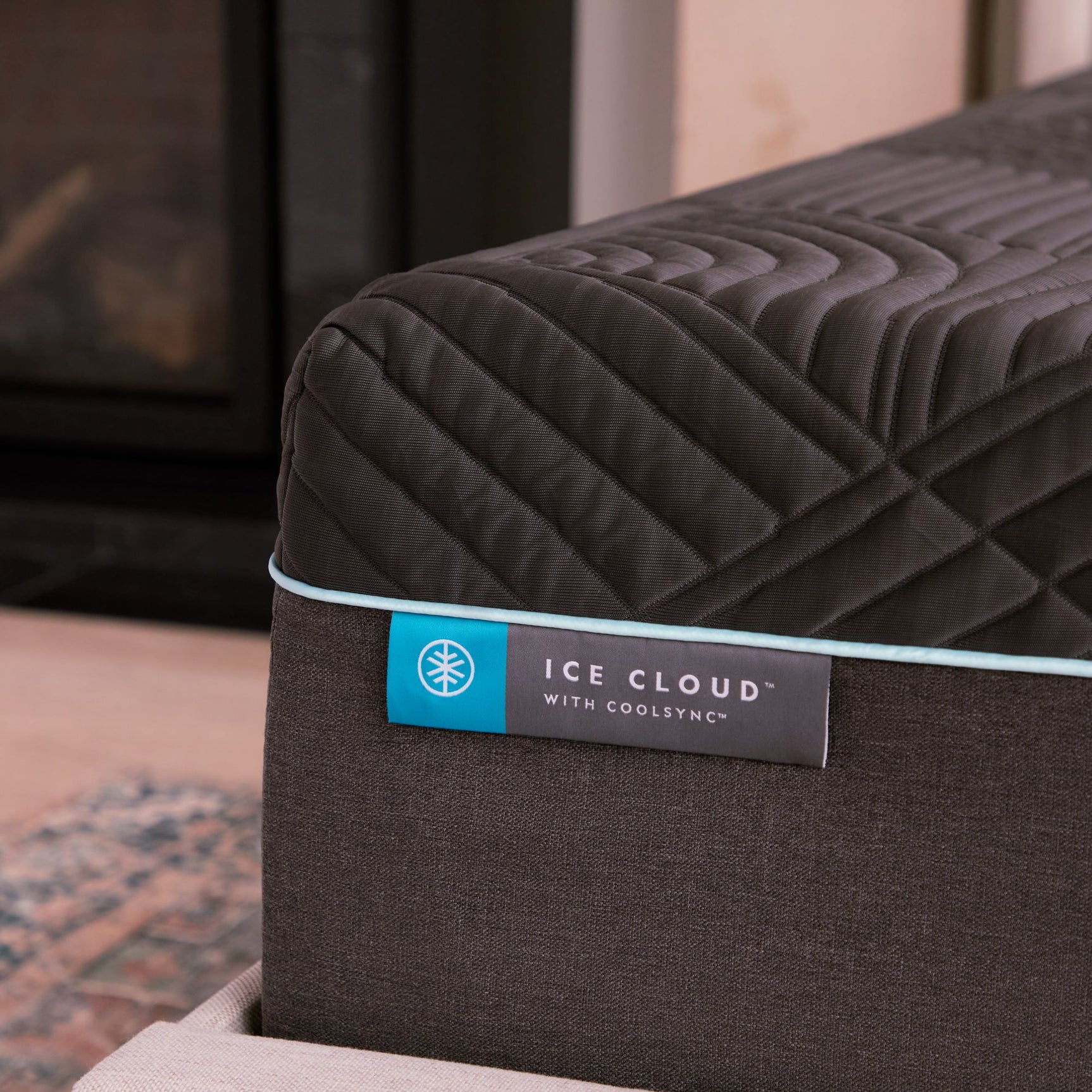 Ice Cloud Cool Sync Gray Queen Mattress - Ornate Home