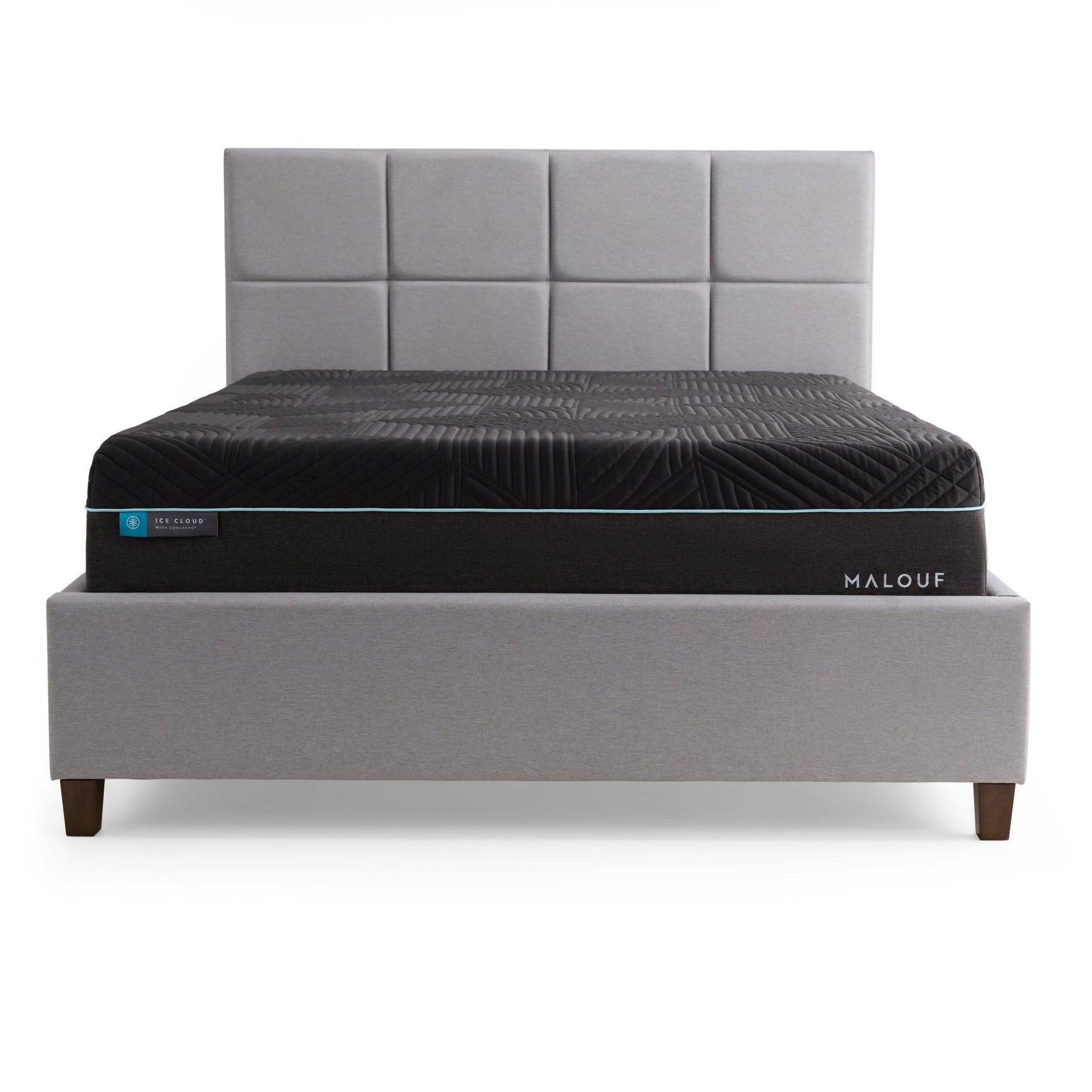 Ice Cloud Cool Sync Gray Twin XL Mattress - Ornate Home