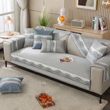 Ice Silk Sofa Cover Non-Slip Slipcover Sofa Cushion Covers Couch Protector for Pets - Ornate Home