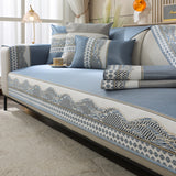 Ice Silk Sofa Cover Non-Slip Slipcover Sofa Cushion Covers Couch Protector for Pets - Ornate Home