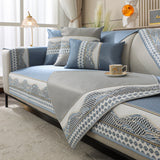 Ice Silk Sofa Cover Non-Slip Slipcover Sofa Cushion Covers Couch Protector for Pets - Ornate Home
