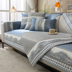 Ice Silk Sofa Cover Non-Slip Slipcover Sofa Cushion Covers Couch Protector for Pets - Ornate Home