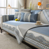 Ice Silk Sofa Cover Non-Slip Slipcover Sofa Cushion Covers Couch Protector for Pets - Ornate Home