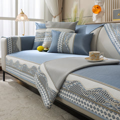 Ice Silk Sofa Cover Non-Slip Slipcover Sofa Cushion Covers Couch Protector for Pets - Ornate Home