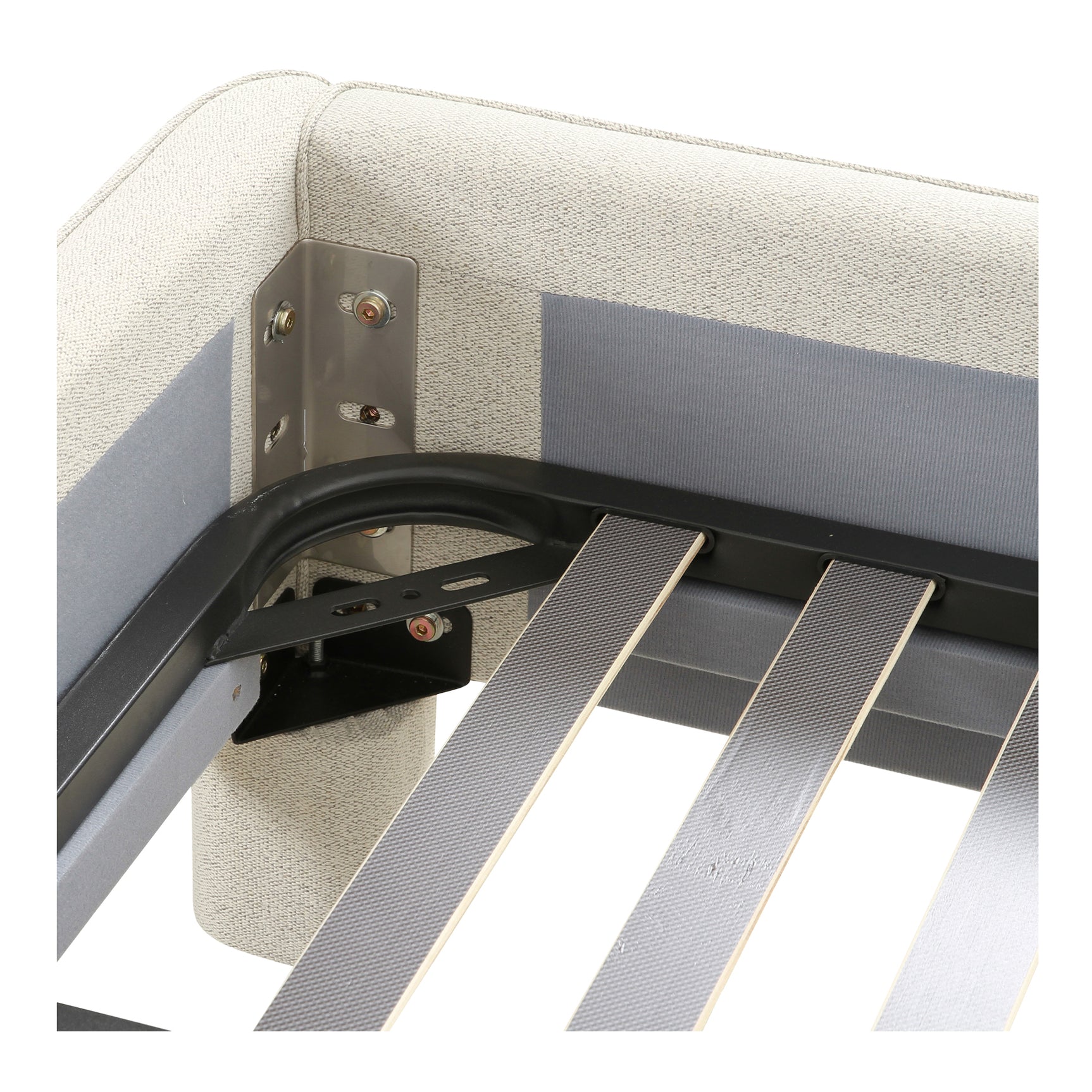 Ichigo Light Grey King Bed - Ornate Home