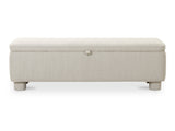 Ichigo Light Grey Storage Bench - Ornate Home