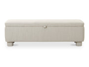 Ichigo Light Grey Storage Bench - Ornate Home