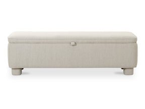 Ichigo Light Grey Storage Bench - Ornate Home
