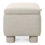 Ichigo Light Grey Storage Bench - Ornate Home
