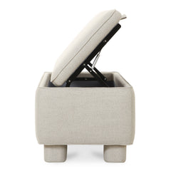 Ichigo Light Grey Storage Bench - Ornate Home