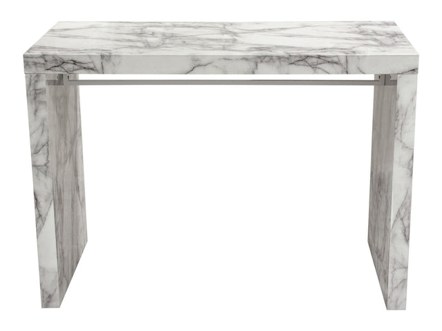 Icon White/Grey Bar Height Table - Ornate Home