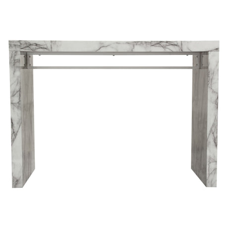 Icon White/Grey Bar Height Table - Ornate Home