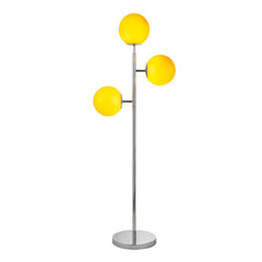 Ida Silver Floor Lamp - Ornate Home