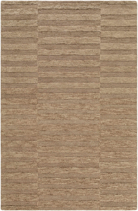 Idaho Broken-Striped Brown Area Rug | Our PNW Home X Livabliss - Ornate Home