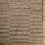 Idaho Broken-Striped Brown Area Rug | Our PNW Home X Livabliss - Ornate Home