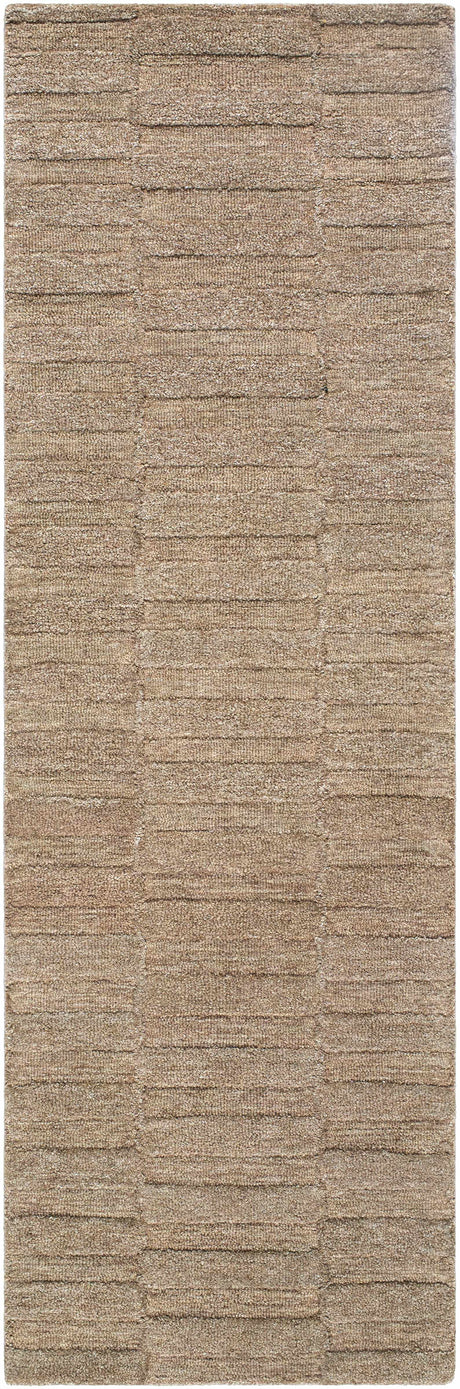 Idaho Broken-Striped Brown Area Rug | Our PNW Home X Livabliss - Ornate Home