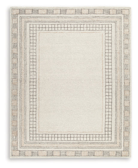 Idaman Taupe/Brown Large Rug - Ornate Home