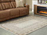 Idaman Taupe/Brown Medium Rug - Ornate Home