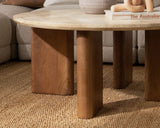 Idella Tan Coffee Table - Ornate Home