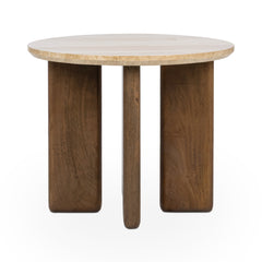 Idella Tan End Table - Ornate Home